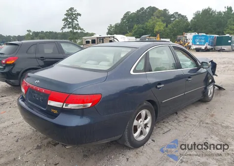 2006 Hyundai Azera Limited/Se z USA, uszkodzony, nr VIN KMHFC46F26A137167